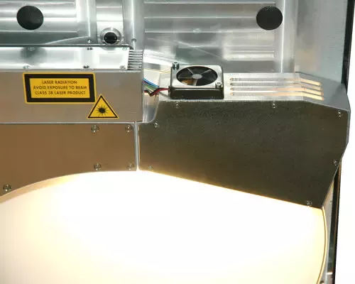 mar345 detector: LED erase lamp